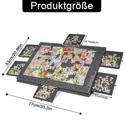 Puzzleboard Zertylre ZEY6131 2-in-1 inclinabil cu 6 sertare