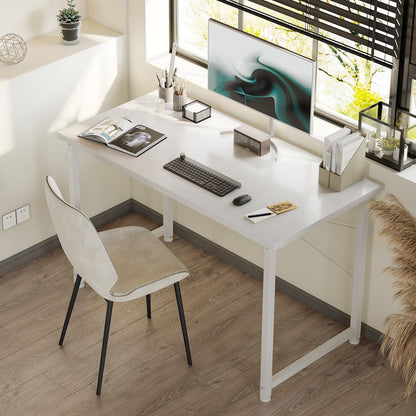 Birou ODK Small Desk 100x48 cm Alb Modern cu Sertar