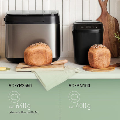 Masina de facut paine Panasonic SD-PN100KXC compacta cu 18 programe fara gluten