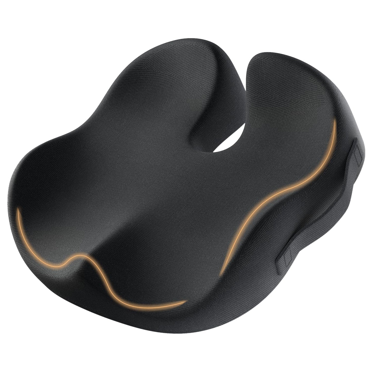 Perna sezut ProtoArc SC Butterfly Memory Foam XL ergonomica neagra