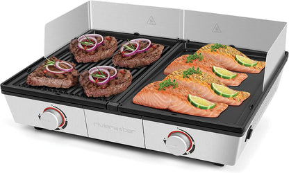 Gratar electric Riviera & Bar QPL800 Plancha Grill Pro