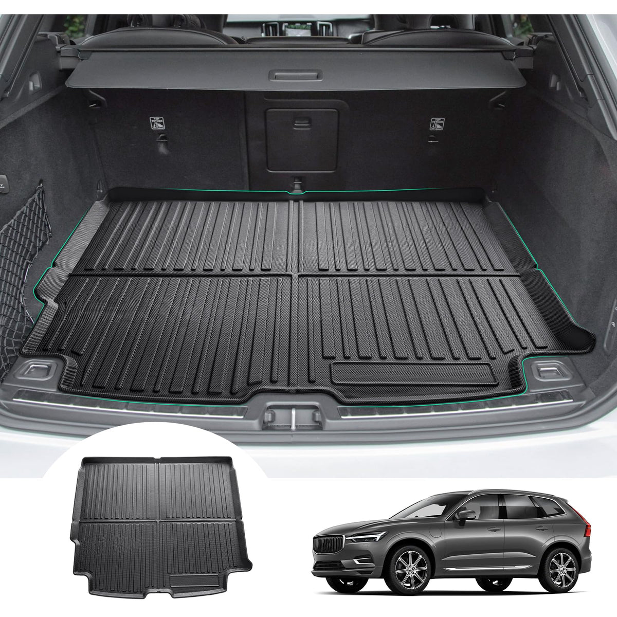 Covoras portbagaj GAFAT Volvo XC60 TPE antiderapant pliabil
