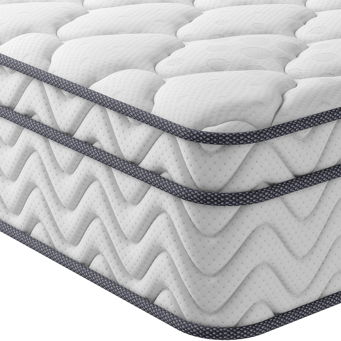 Saltea Vesgantti H3 7 Zone 90x200 cm Pocket Spring 30 cm