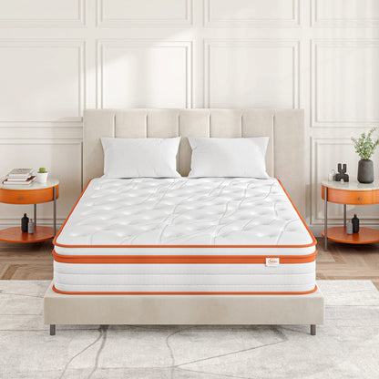Saltea TeQsli TSB 180x200 cm Hibrida 7 zone Gel Memory Foam 25 cm