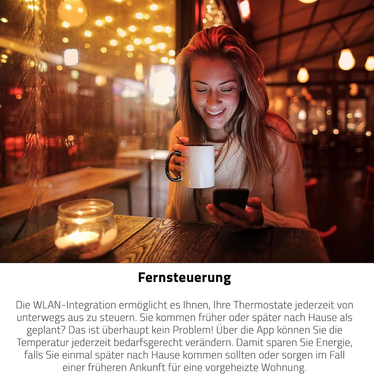 Termostat inteligent pentru radiator ET - EUROTRONIC Technology GmbH Comet WiFi, varianta Einzelartikel
