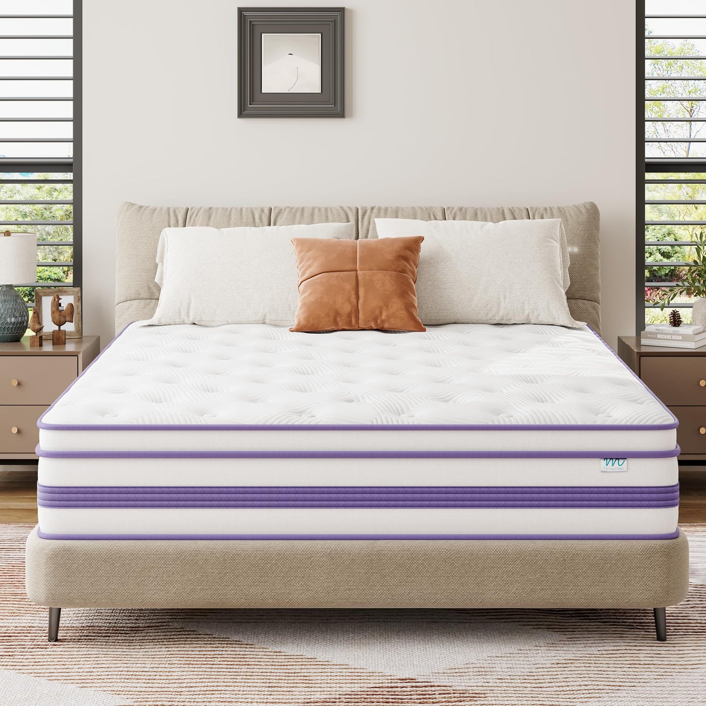 Saltea Moziel H3 120x200 cm Hybrid Pocket Spring 30 cm