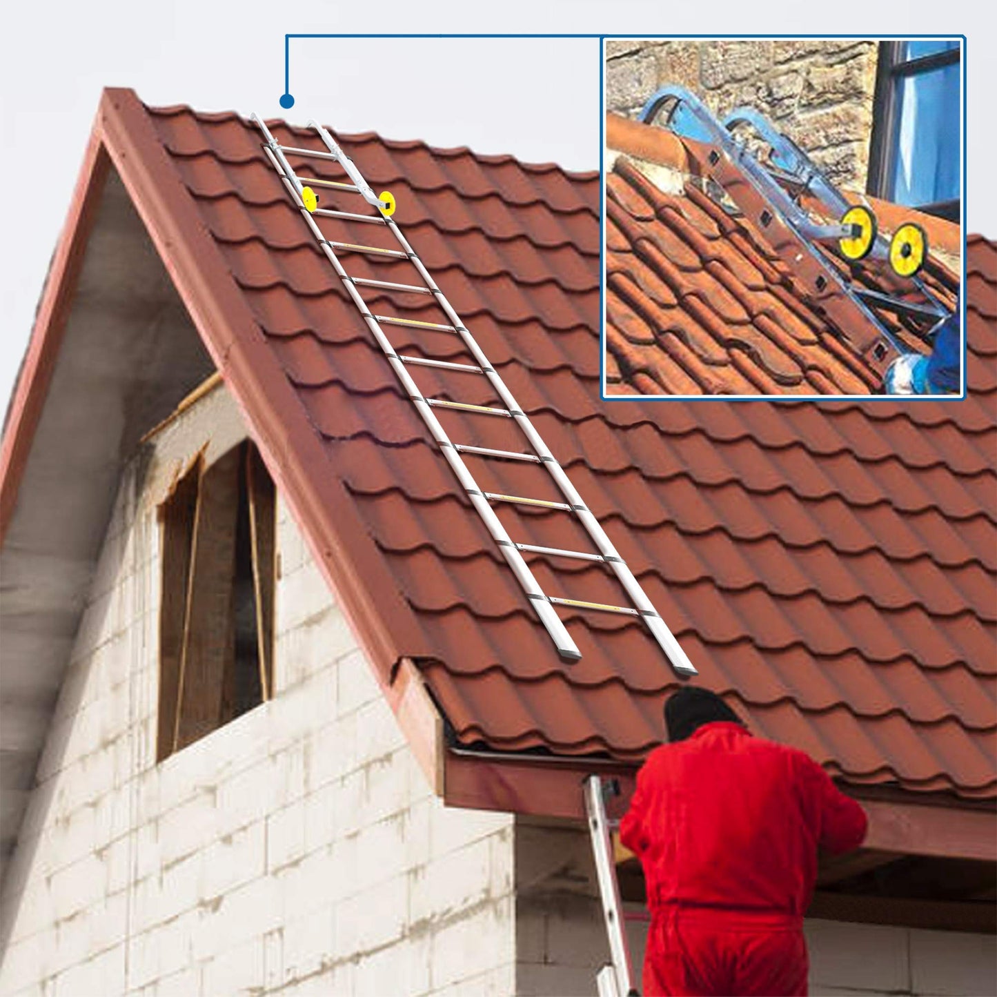 Accesoriu scara Todeco Ladder Roof Adapter 0.93 m aluminiu