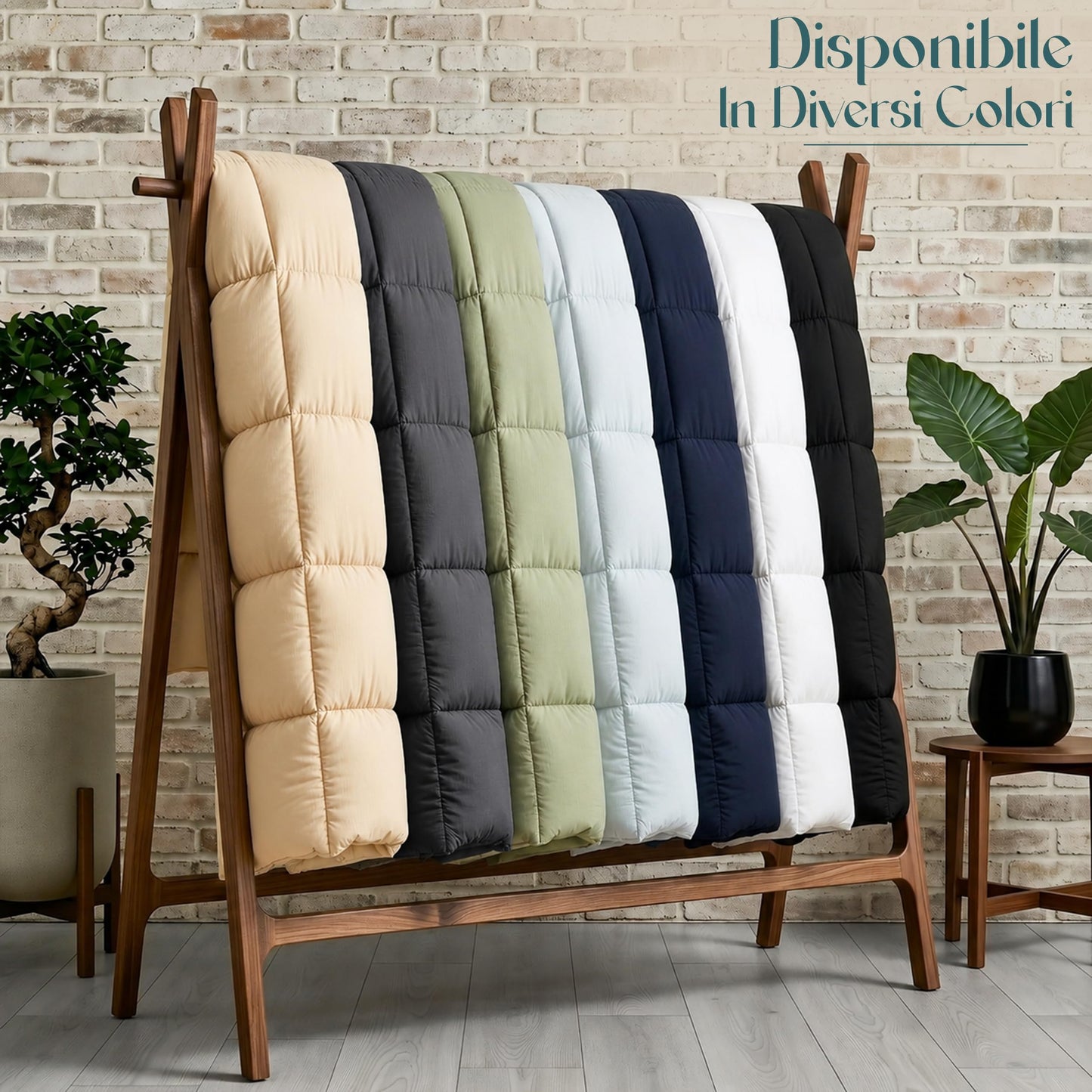 Pilota Utopia Bedding EU0021 200 x 200 cm microfibra alba