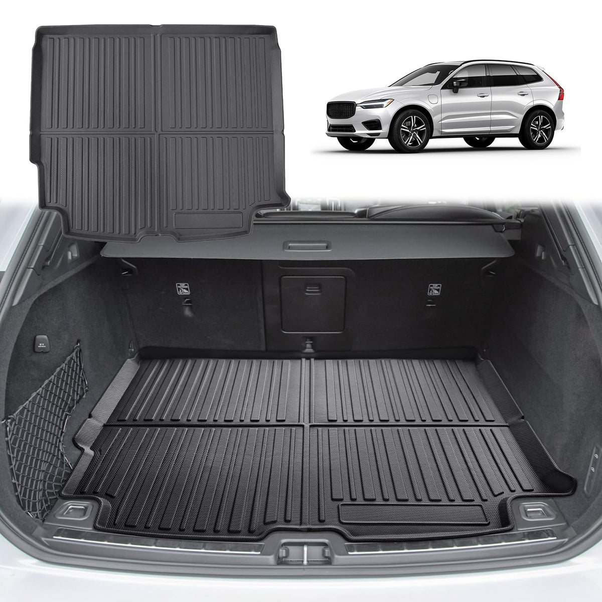 Covoras portbagaj GAFAT Volvo XC60 TPE antiderapant pliabil