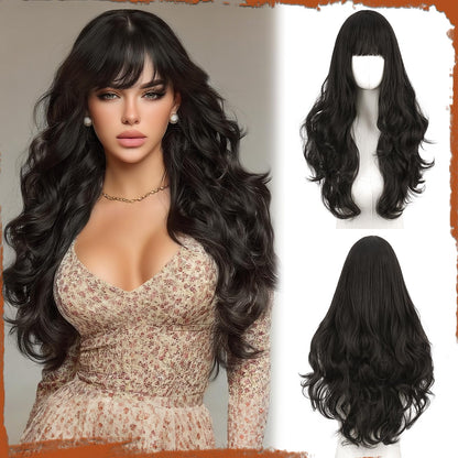 Peruca Sofeiyan Wavy Long Ombre Blonde 60 cm rezistenta la caldura