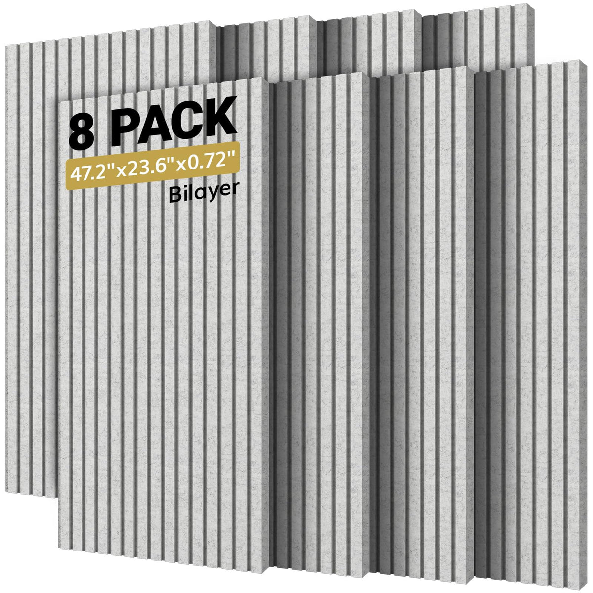 Panouri acustice TONOR 4 Pack 121.9 x 59.9 cm autoadezive