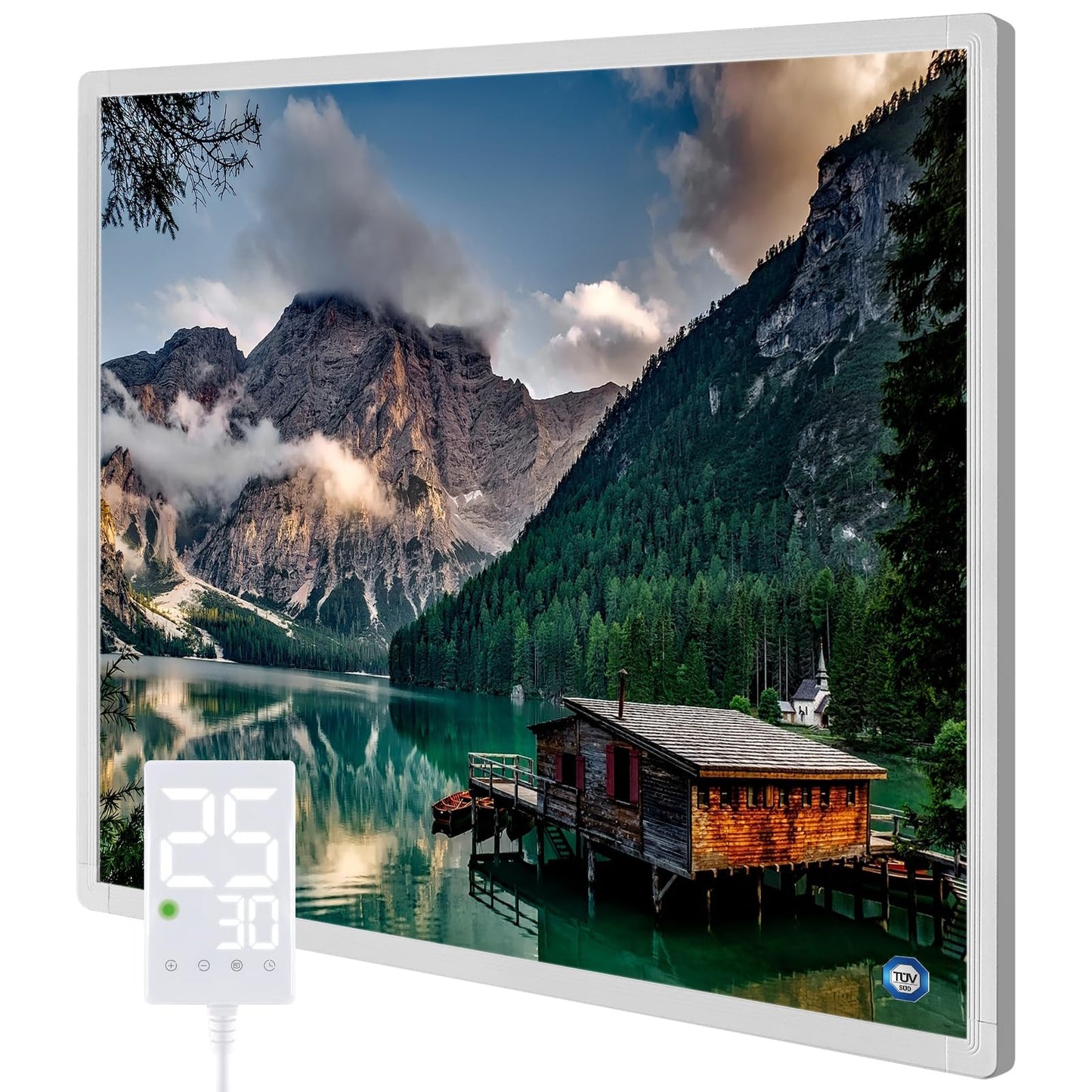 Incalzitor Infrared Hocosyme 1000W Lake, Termostat Tactil
