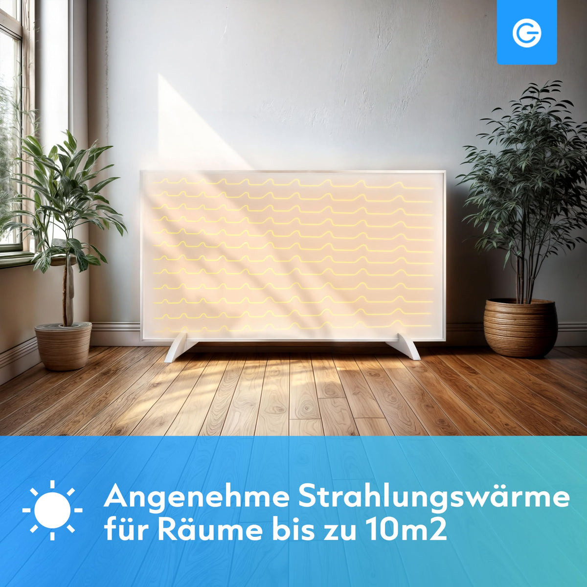 Incalzitor infrarosu Silvergear 3975 450W 90 x 50 cm alb