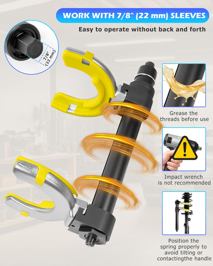 Compresor arcuri DAYUAN YT-98037-Blu 4487 kg forta maxima