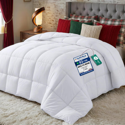 Pilota Utopia Bedding EU0021 200 x 200 cm microfibra alba