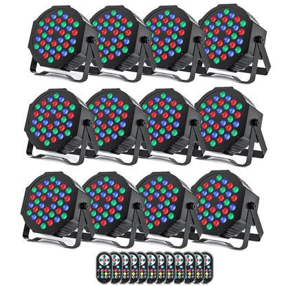 Spot LED Disco 72W RGB 36 LED cu telecomanda DMX