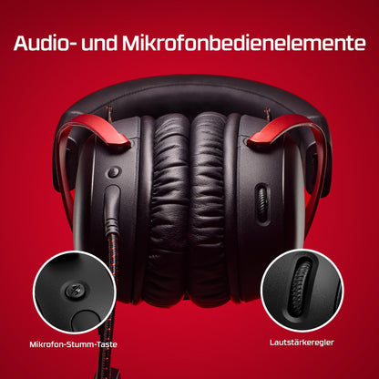 Casti gaming HyperX Cloud III Wired 53mm, microfon noise-cancelling