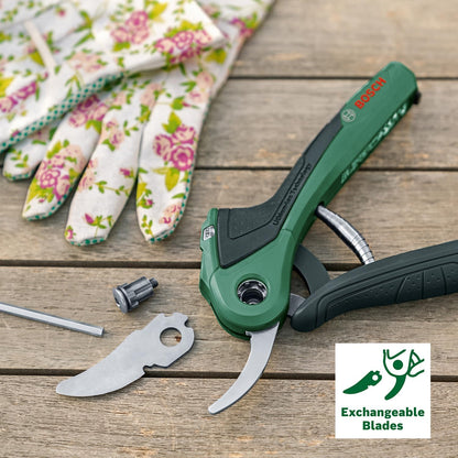 Foarfeca electrica de gradina Bosch EasyPrune 3.6 V, 450 taieri, marimea Neues Design