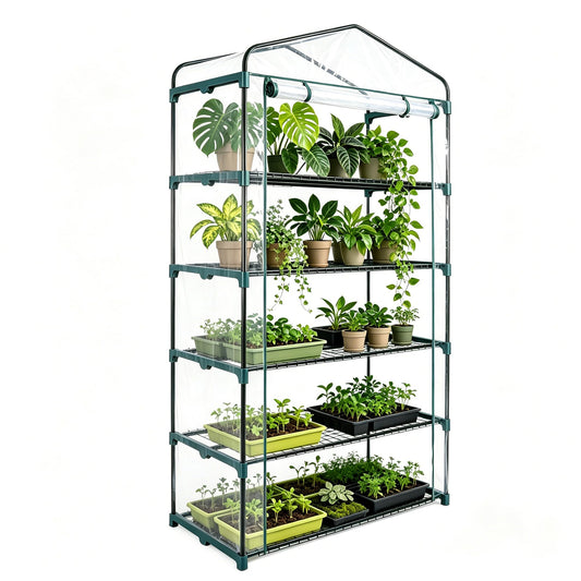 Sera JonesHouseDeco G311A00 PVC 5 niveluri, cadru otel, 193 cm