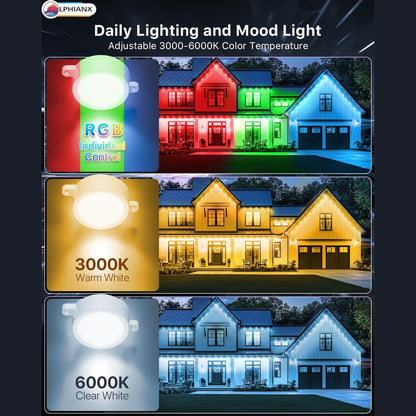 Smart Permanent Outdoor Lights