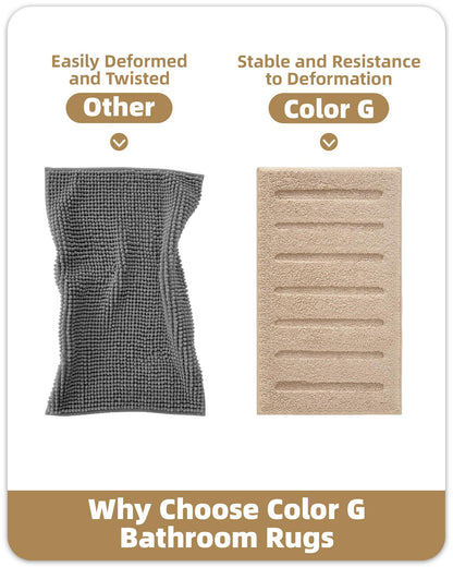 Covoras baie COLOR&GEOMETRY Bath Mat 44 x 76 cm antiderapant