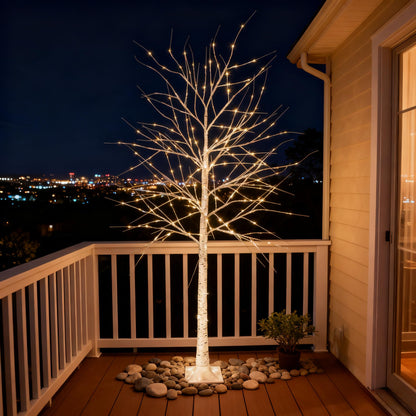 Decor luminos CCLIFE CushHom 180 cm 200 LED IP44 alb cald
