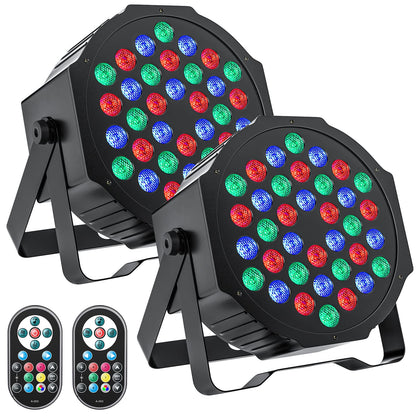 Spot LED Disco 72W RGB 36 LED cu telecomanda DMX