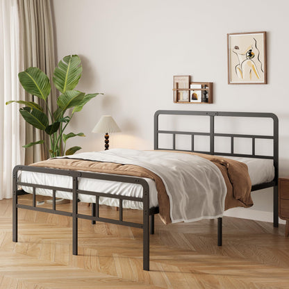 Pat 200x150 Yicensen King Size Cadru Metalic 46cm Negru