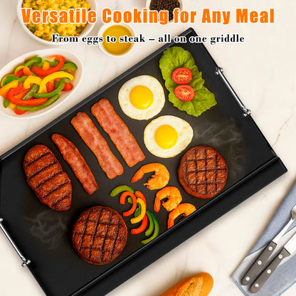 Gratar Griddle GFTIME universala 63.5x40.6 cm antiaderenta
