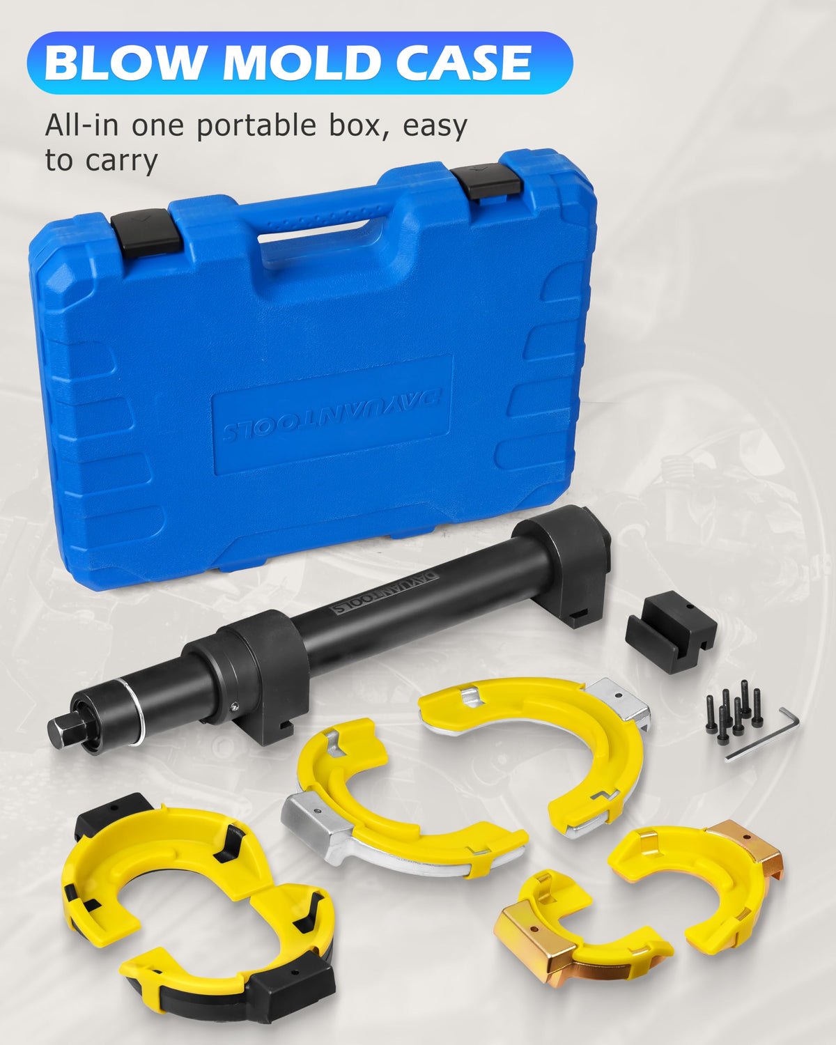 Compresor arcuri DAYUAN YT-98037-Blu 4487 kg forta maxima