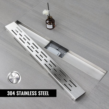 Rigola dus sunrik SLSD-A06-90cm inox 304, 90 cm, waterproof