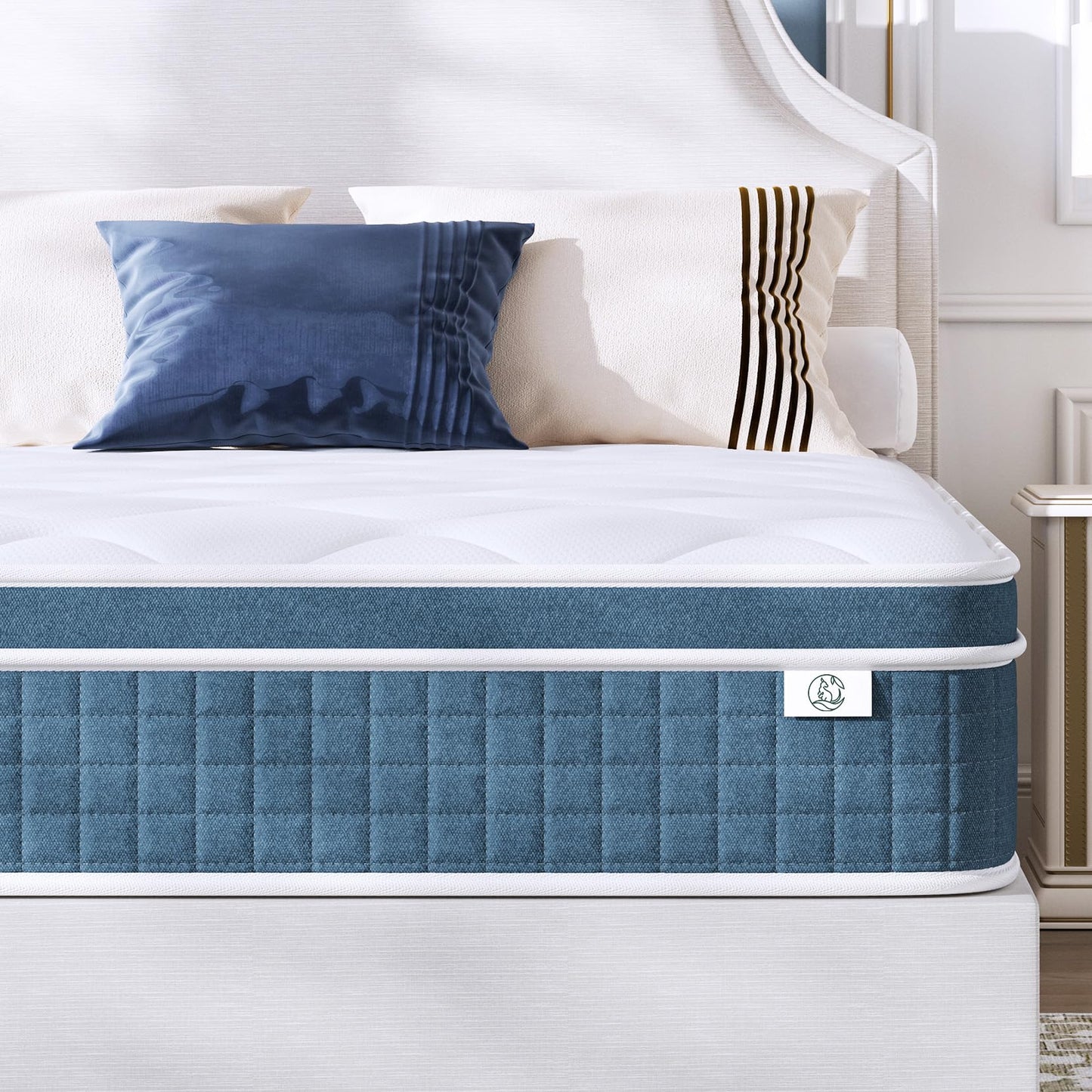 Saltea cu arcuri individuale Koorlian 140x200 cm 7 Zone Fermitate Medie H3