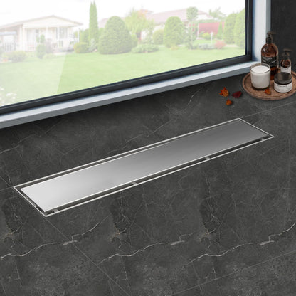Sifon dus iYueMps IYM-FD-003-900mm otel inoxidabil 900mm negru