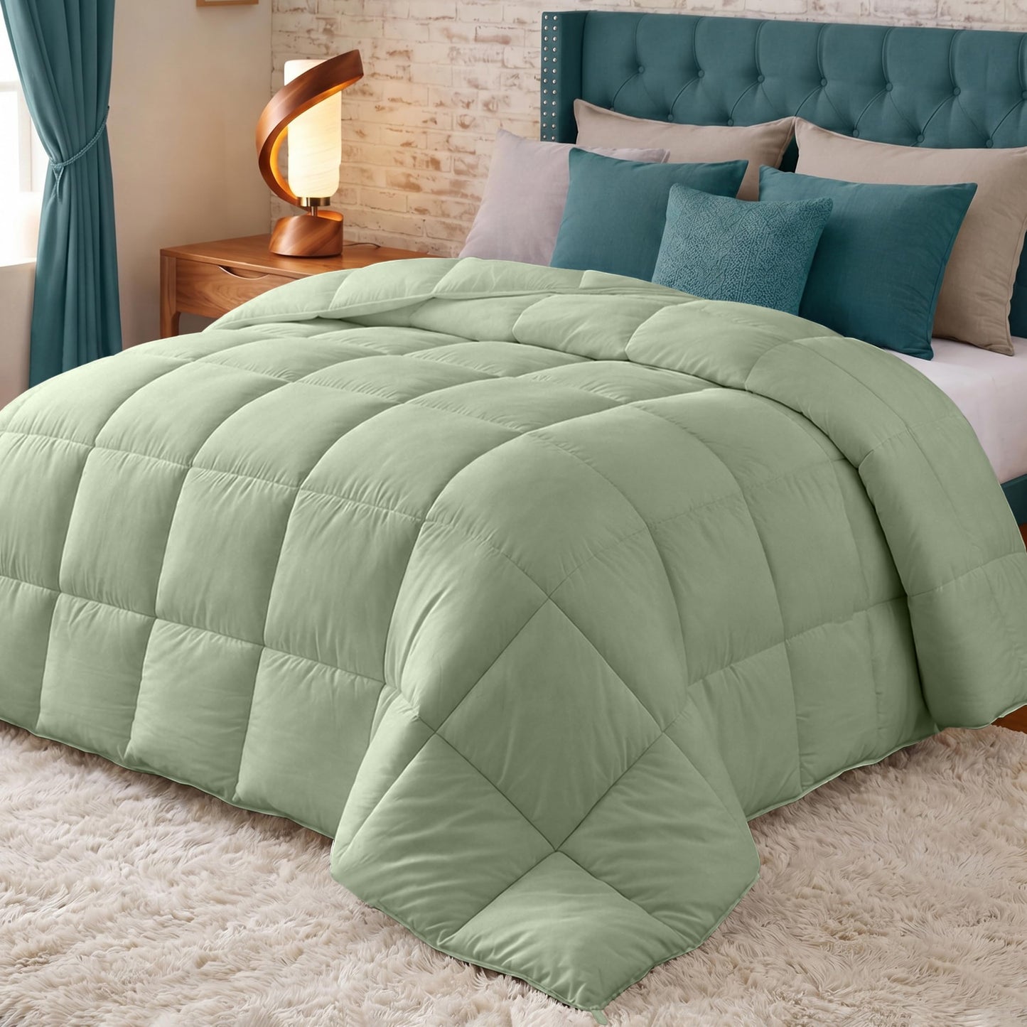 Pilota Utopia Bedding EU0021 200 x 200 cm microfibra alba