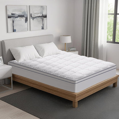 Topper Autsel 3D Topper 160 x 200 cm Microfibre 1200 GSM moale