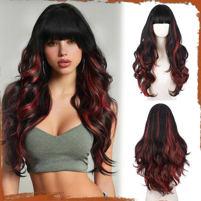 Peruca Sofeiyan Wavy Long Ombre Blonde 60 cm rezistenta la caldura