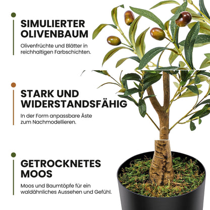 Planta artificiala maslin Guheake Olive Tree 5FT decor interior verde