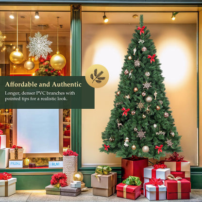 Brad artificial SALCAR 7ft 210 cm cu suport metalic stabil