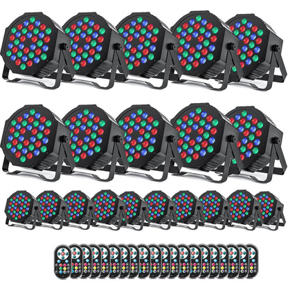 Spot LED Disco 72W RGB 36 LED cu telecomanda DMX