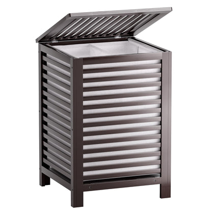 Cos rufe SMIBUY S-BLB-WL001 120L bambus cu 2 compartimente
