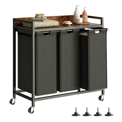 Cos rufe Herture PF04XLE 3 compartimente 180L roti detasabile