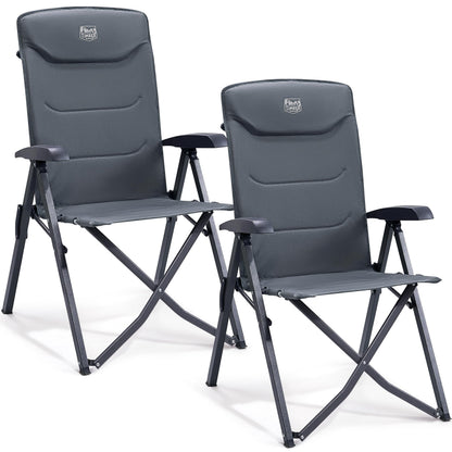 Scaune camping TIMBER RIDGE EU-JAAP-RC-5022 pliabile, 150 kg, 4 pozitii