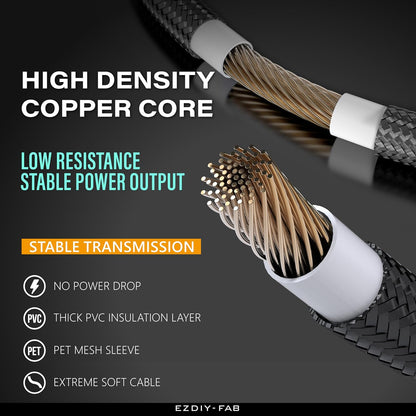 EZDIY-FAB Cablu Extensie PSU - 24PIN 8PIN - 30CM