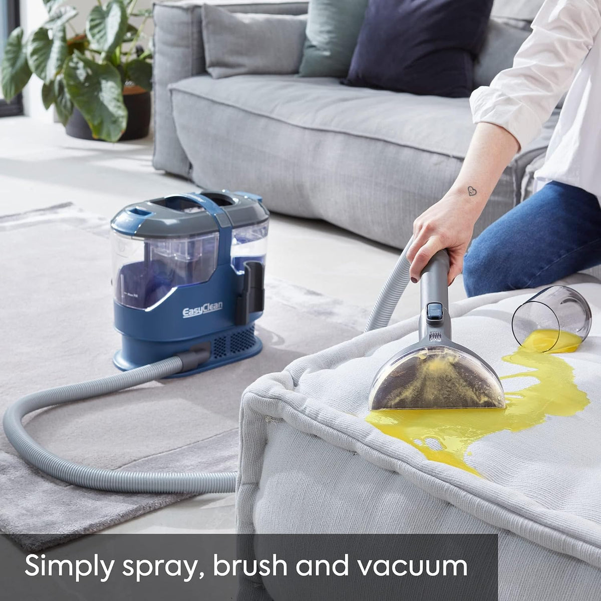Aspirator cu spalare Vacmaster SCA0801 pentru covoare si tapiterie, 0.5 L, 800 W