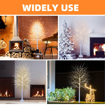Decor luminos CCLIFE CushHom 180 cm 200 LED IP44 alb cald