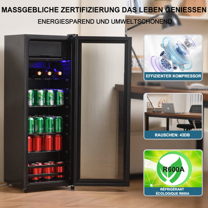 Frigider Merax 128 L Compresor silentios 43 dB 3 rafturi
