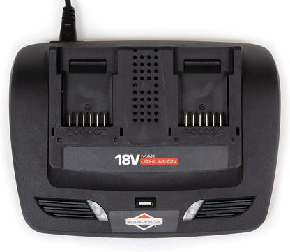 Incarcator dublu Briggs & Stratton 18V Li-Ion pentru unelte Murray 18V