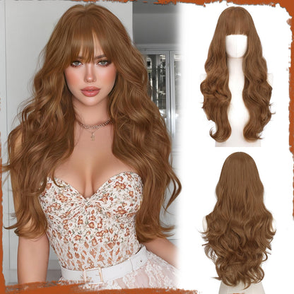 Peruca Sofeiyan Wavy Long Ombre Blonde 60 cm rezistenta la caldura