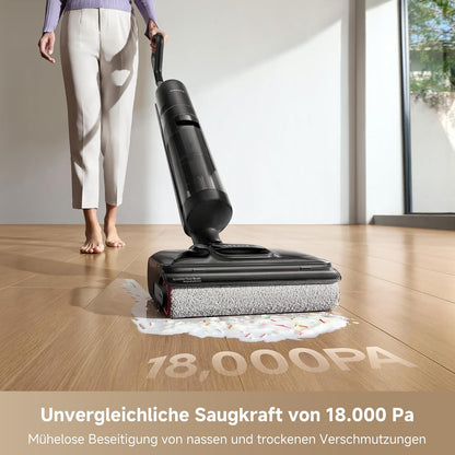 Aspirator umed-uscat dreame H12 Pro FlexReach, 18000 Pa, spalare la 90°C