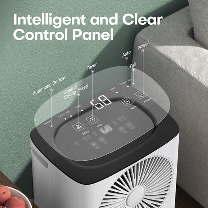 Dezumidificator CONOPU 12 L/zi cu temporizator 24 h si drenaj continuu
